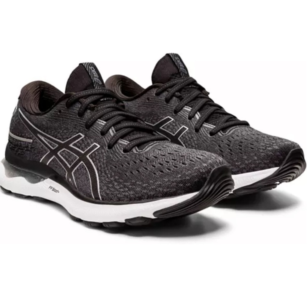 Asics Black and White Men's Sneakers